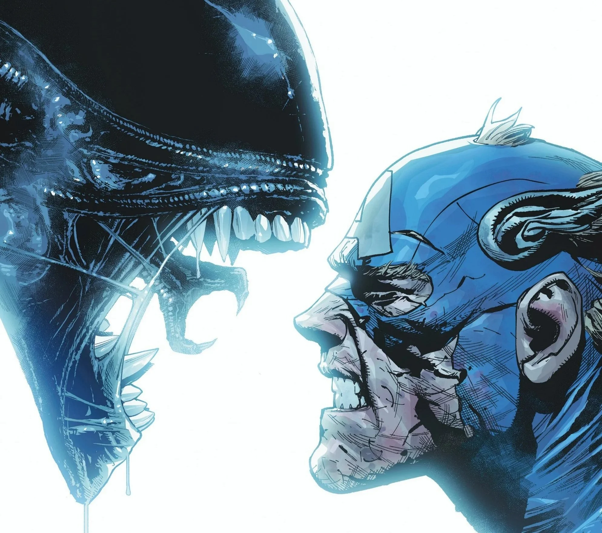 REVIEW: Alien vs Captain America #4 Calls Checkmate on the Red